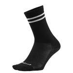 AIREATOR 6" ALL STAR CLASSIC RIBBED CREW (Black w/ White)
