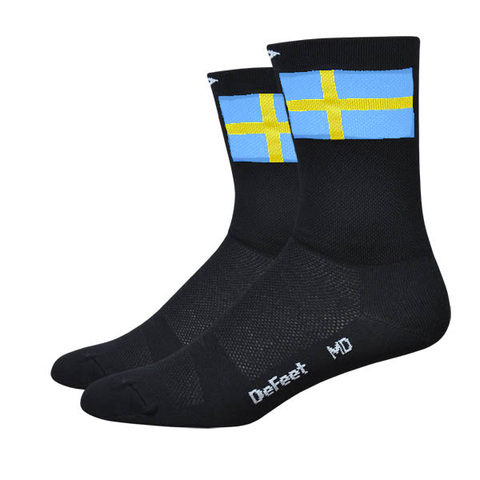 Aireator - Hi Top 5'' Sweden Flag Black