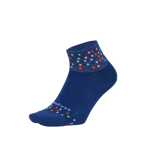 Wooleator 2'' Abacus - Petrol blue with multi colour dots ......